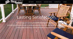 Desktop Screenshot of nexgendecking.com.au